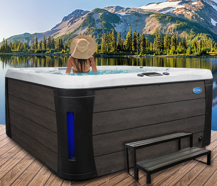 Calspas hot tub being used in a family setting - hot tubs spas for sale Milan